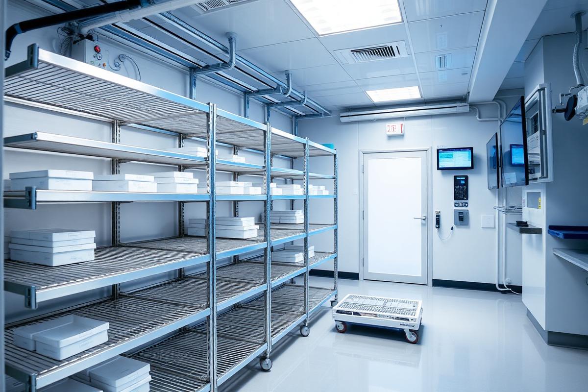 Temperature-controlled pharmaceutical storage