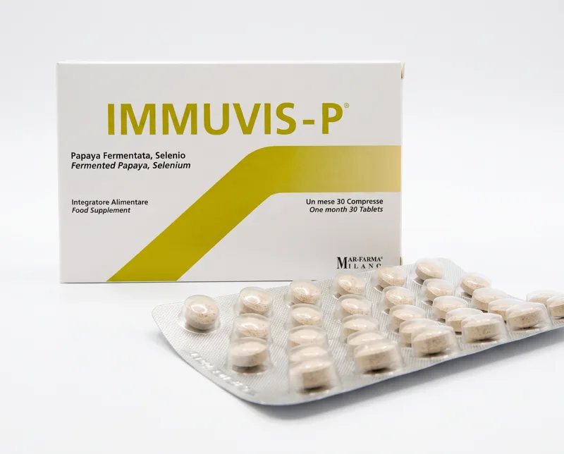 Immuvis — Selenium 83 mcg & Fermented Papaya 250 mg