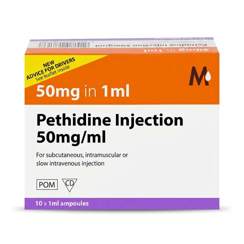 Pethidine 50 mg/ml inj